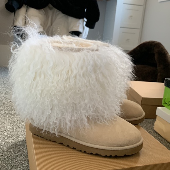 UGG | Shoes | Ugg Furry Boots 